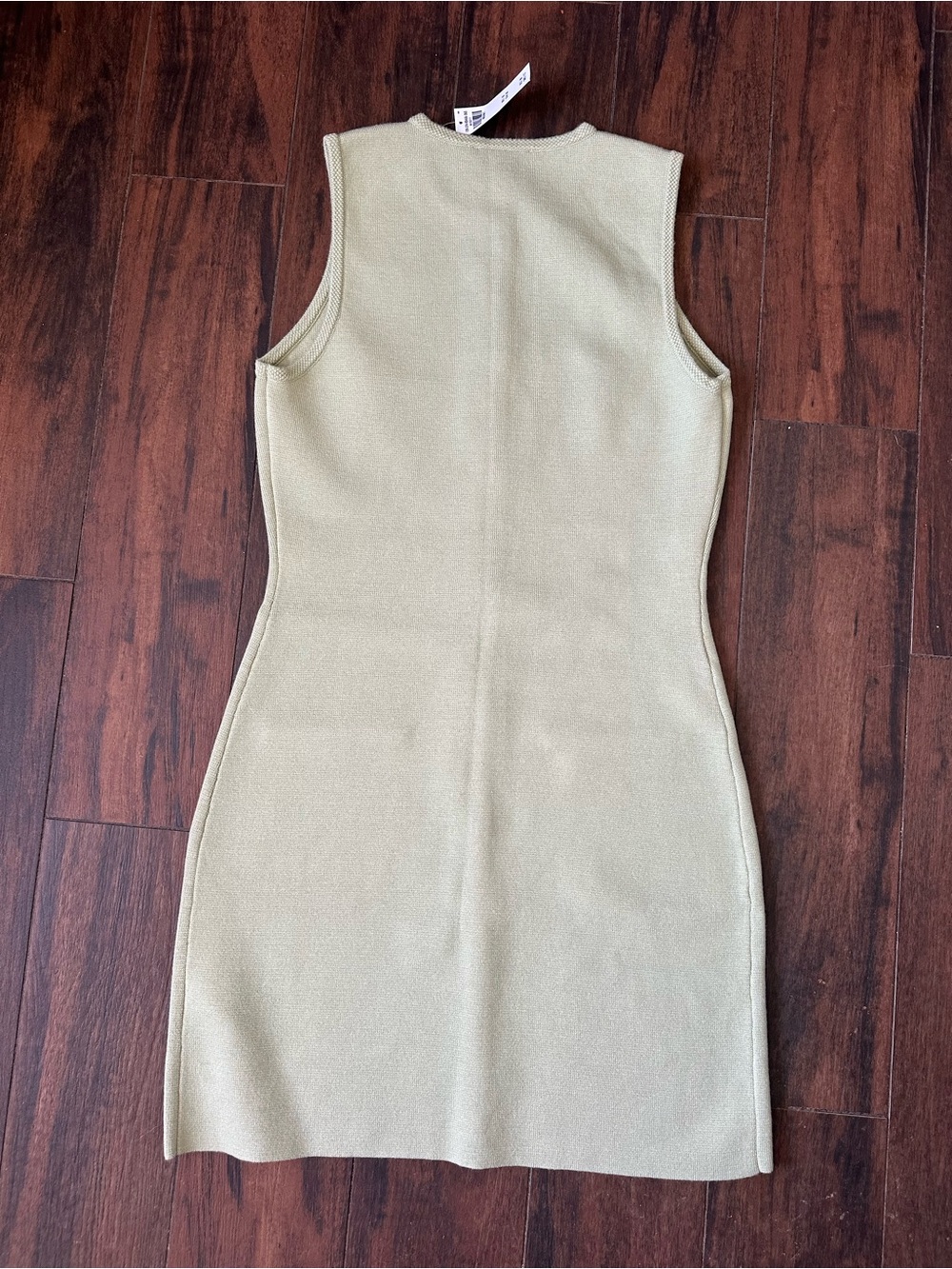 The A&F Mara Mini Sweater Dress - Light Green - Picture 9 of 9